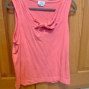 Kate Spade Coral Tank with bow